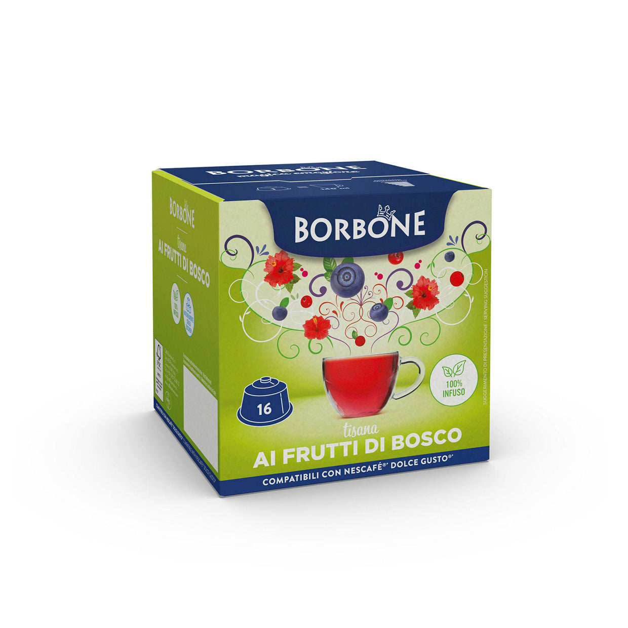 BORBONE TISANA AI FRUTTI DI BOSCO | Dolce Gusto